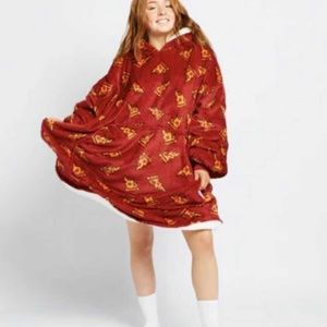 Pizza Oodie Hooded Blanket
